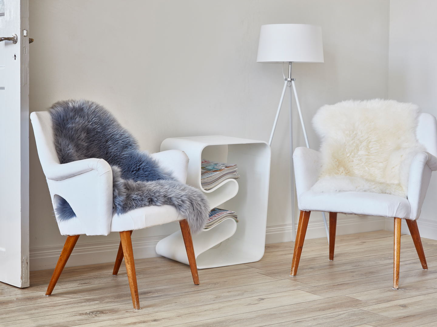 Lampaantalja Cello 50x90 valkoinen