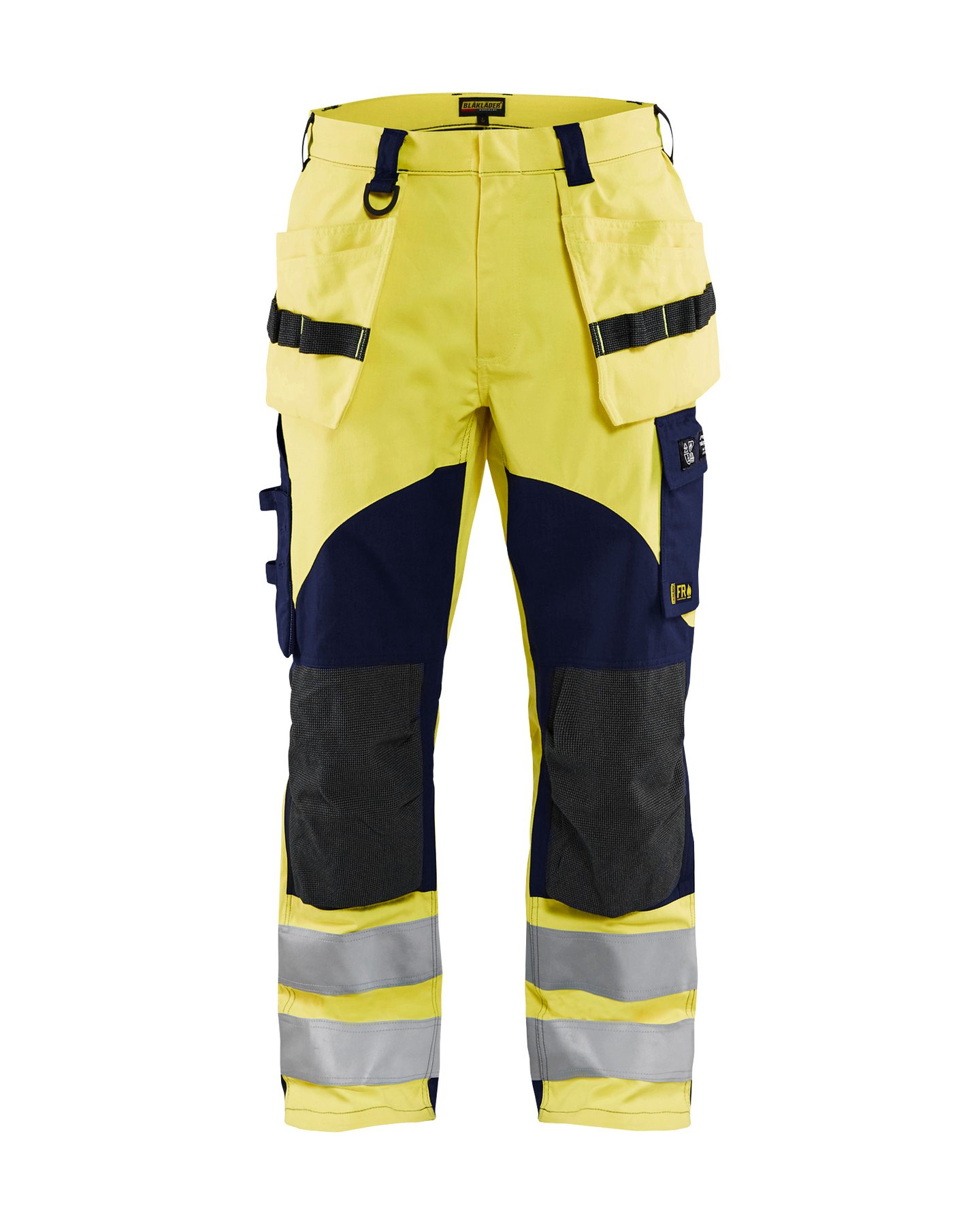 Housut Blåkläder 158915123389 keltainen/tummansininen