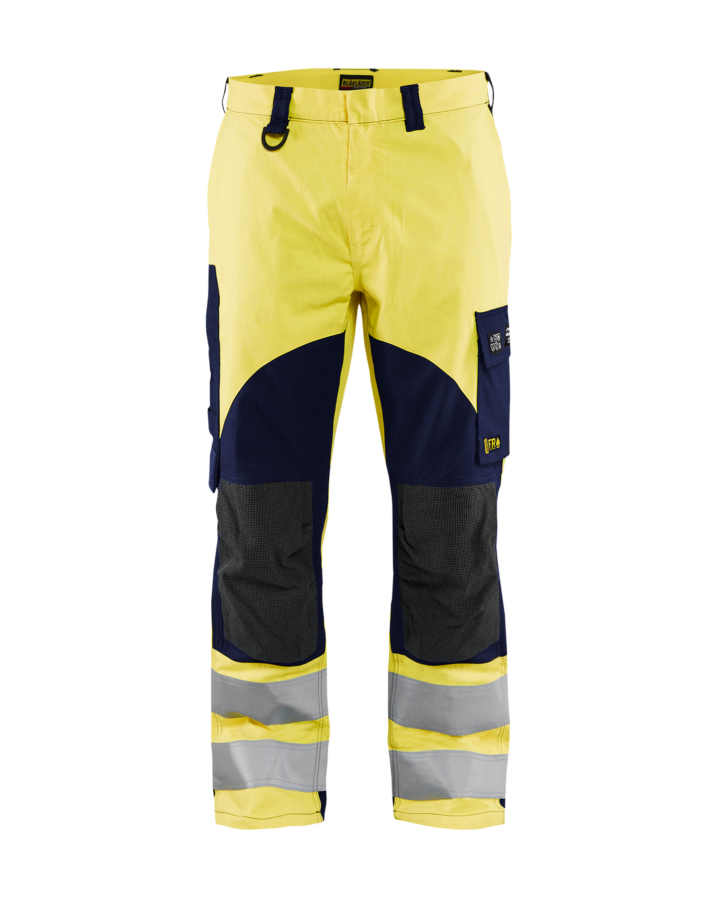 Housut Blåkläder Multinorm 158815123389 huomiokeltainen/tummansininen