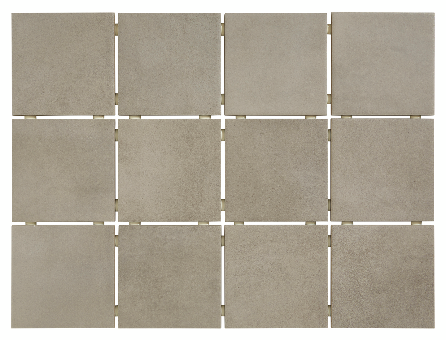 Lattialaatta Cello Powder 10x10 Mud 1m²