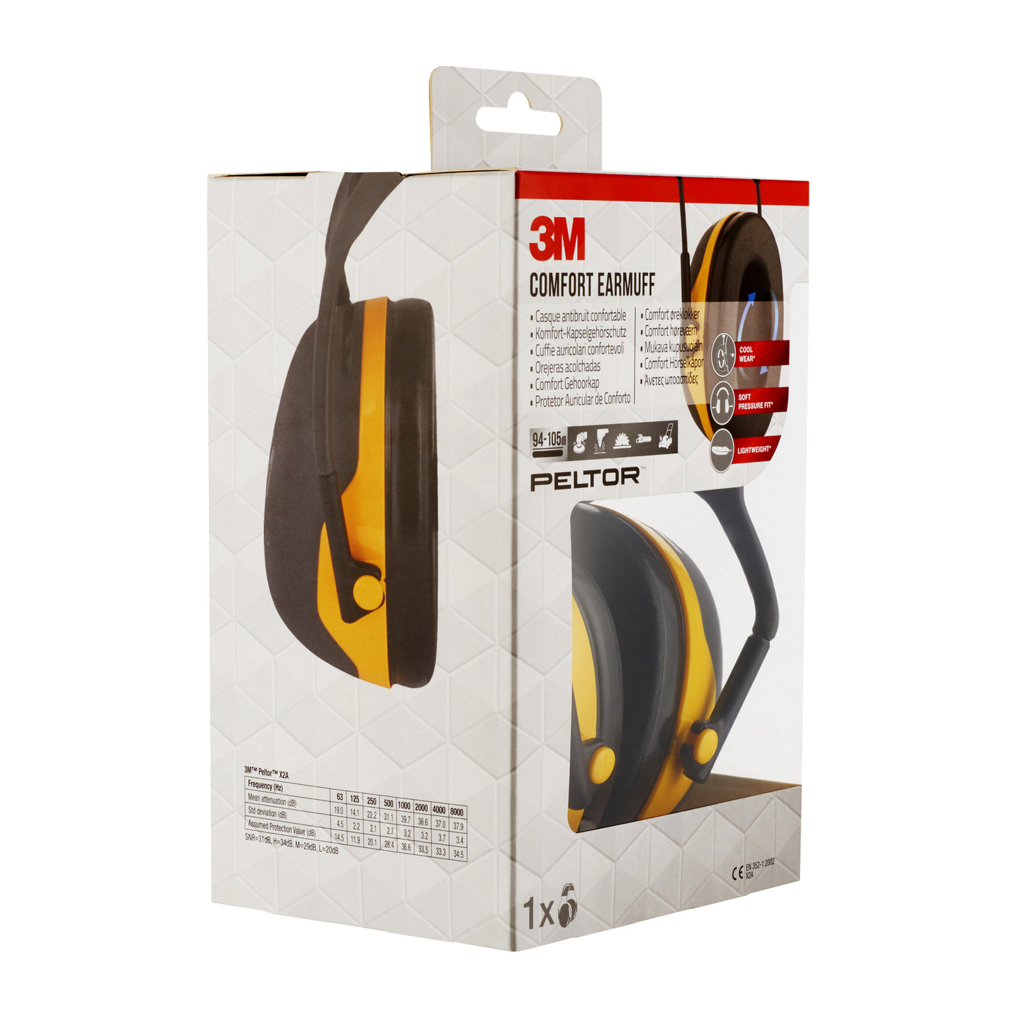 Kuulosuojaimet 3M PELTOR X2A päälakisanka SNR 31dB