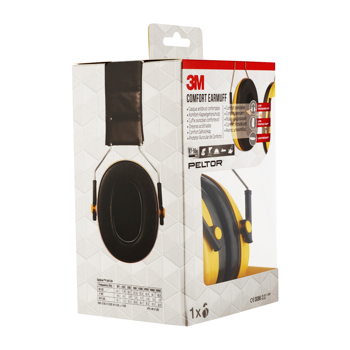 Kuulosuojaimet 3M PELTOR Optime I H510A päälakisanka