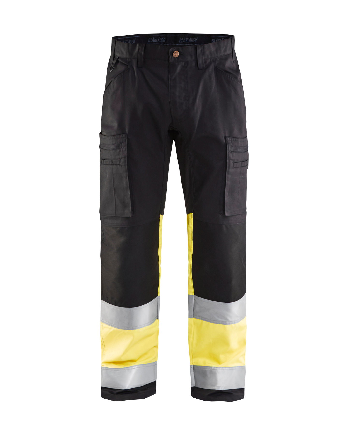 Housut Blåkläder 155118119933 musta/huomiokeltainen