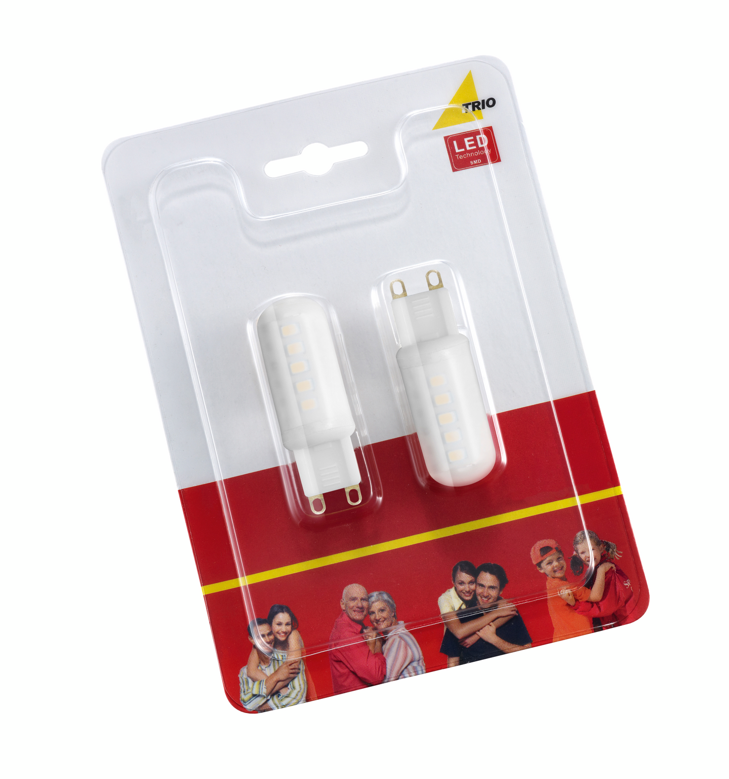 Ledlamppu TRIO G9 929230 3W 300lm 3000K 2kpl switch dimmer KRauta