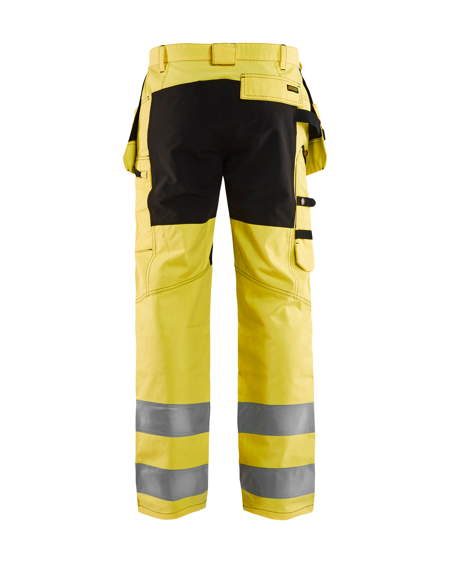 Riipputaskuhousut Blåkläder 155218113399 huomiokeltainen/musta