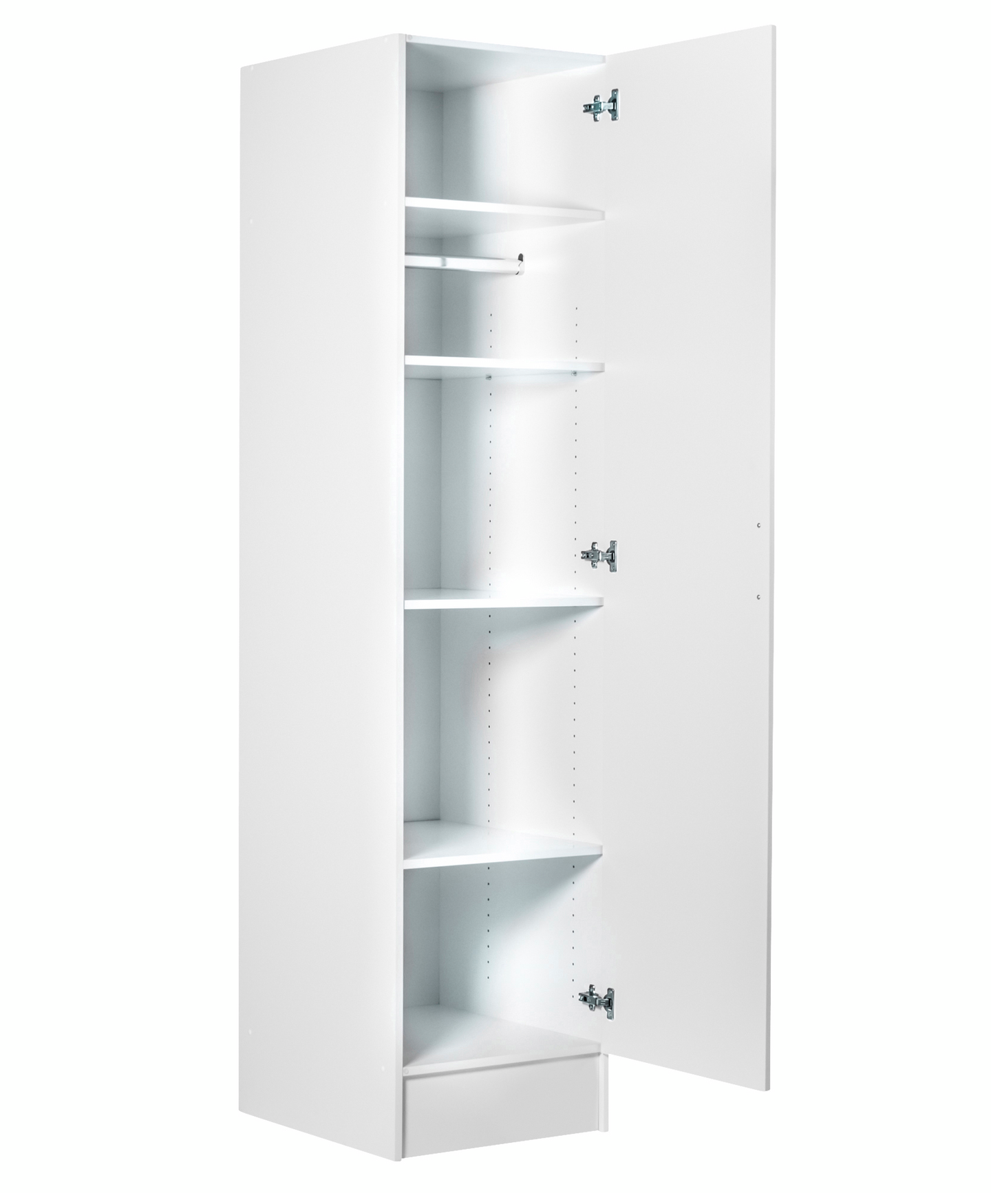 Säilytyskomero Goodiy 50x208x56,8cm valkoinen