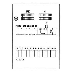 Ryhmäkeskus Ensto U/P Pikku-Waltteri EHSV245.15 25A IP20C FE