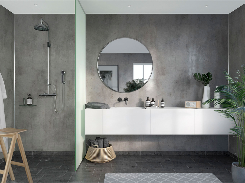 Sisustuslevy Fibo 8053-M00 STN Lentini Grey 11x620x2400