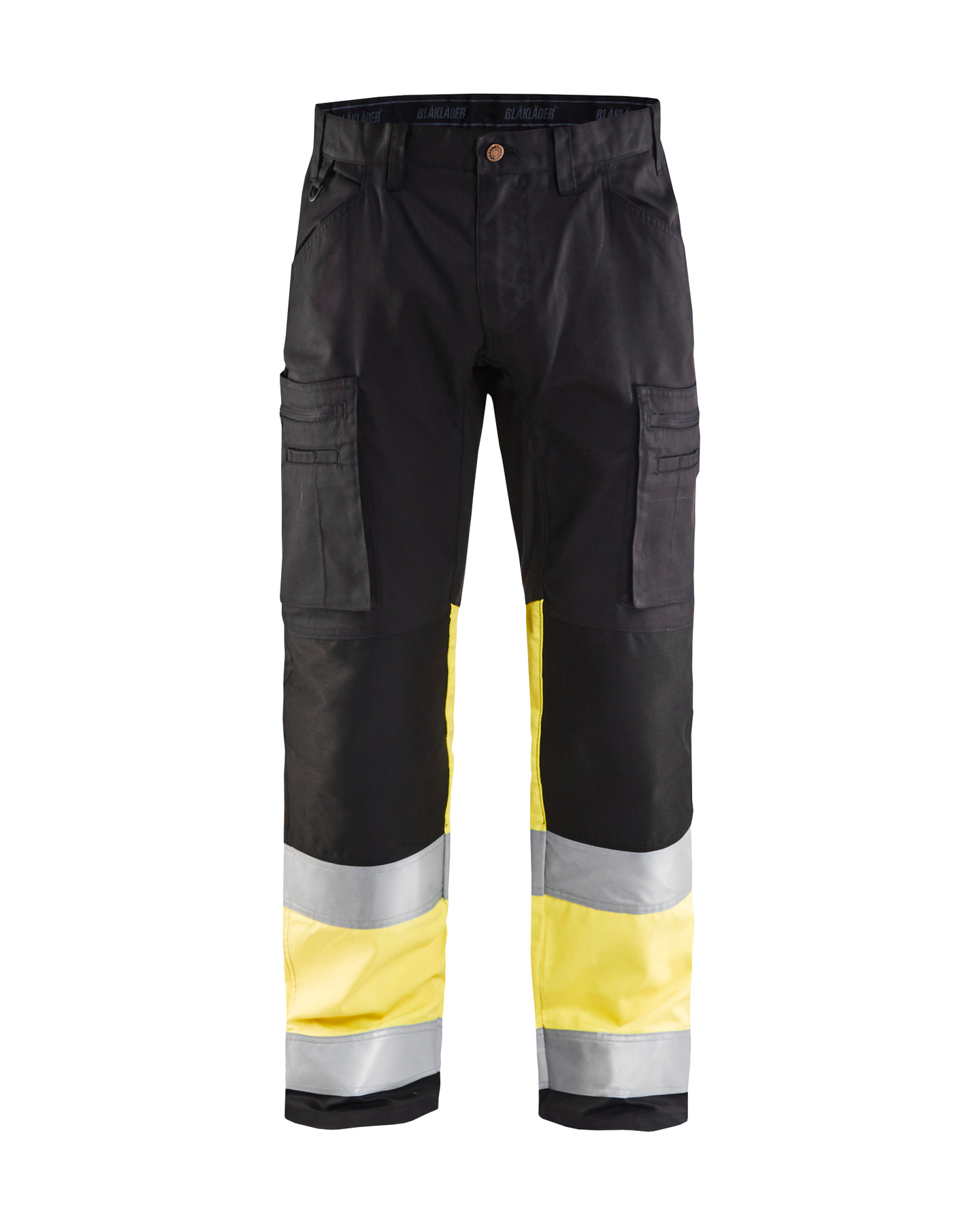 Housut Blåkläder 155118119933 musta/huomiokeltainen