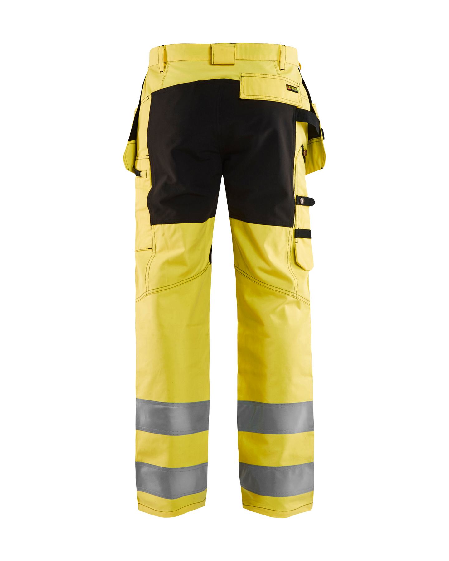 Riipputaskuhousut Blåkläder 155218113399 huomiokeltainen/musta