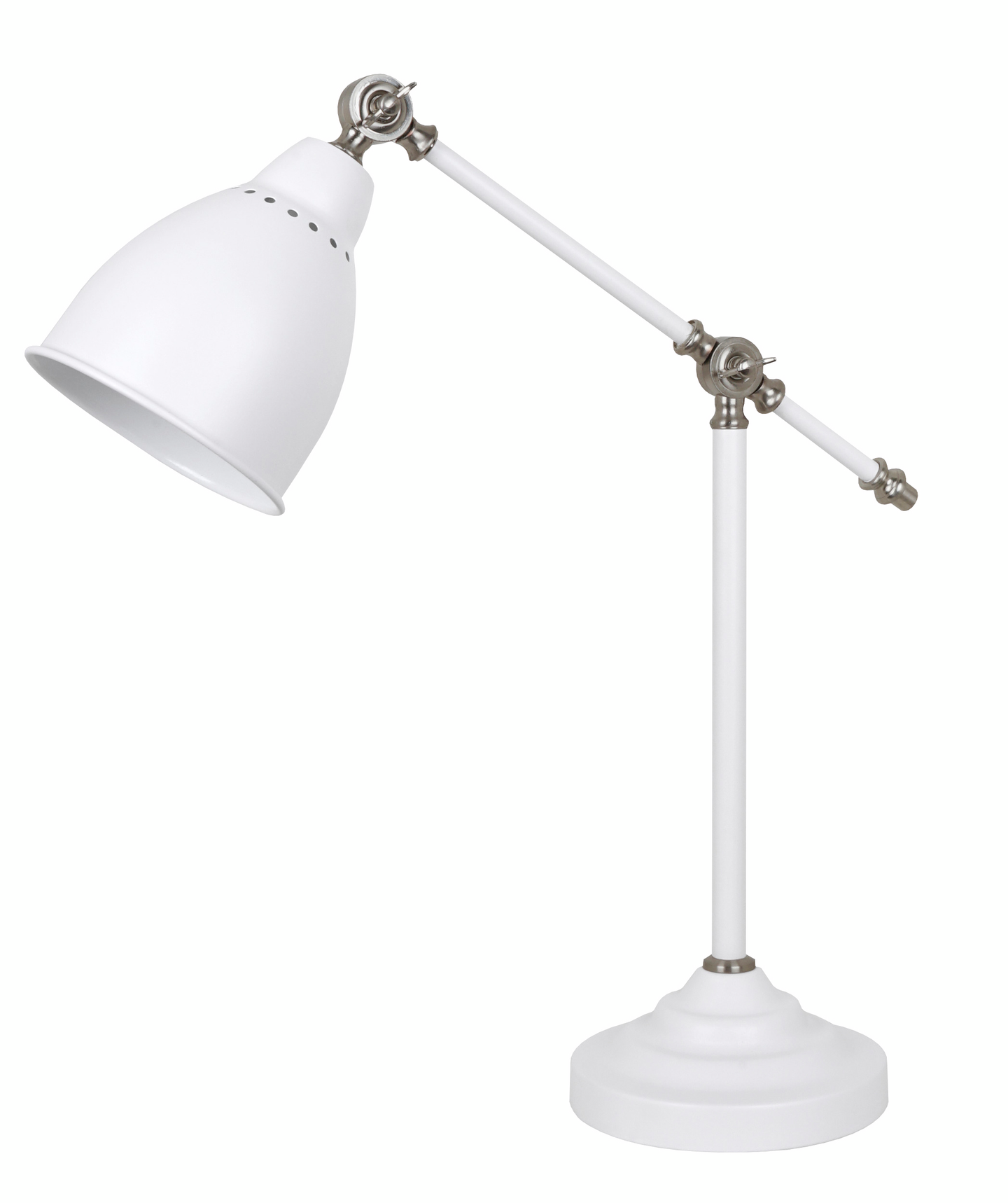 Pöytävalaisin Airam Sansa E27 valkoinen