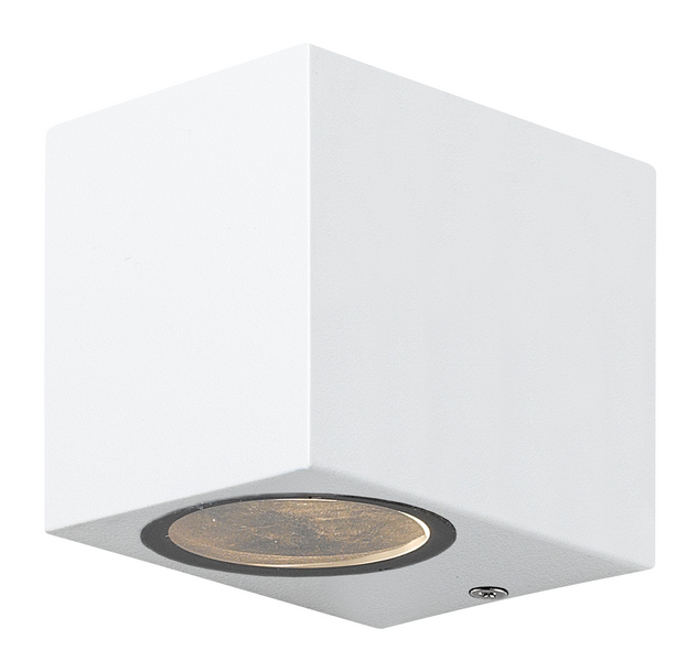 Seinävalaisin Airam Sund GU10 valkoinen