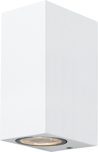 Seinävalaisin Airam Sund Duo 2xGU10 valkoinen