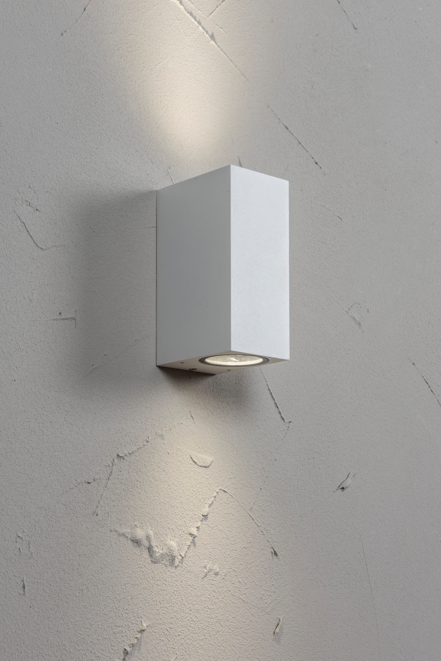 Seinävalaisin Airam Sund Duo 2xGU10 valkoinen