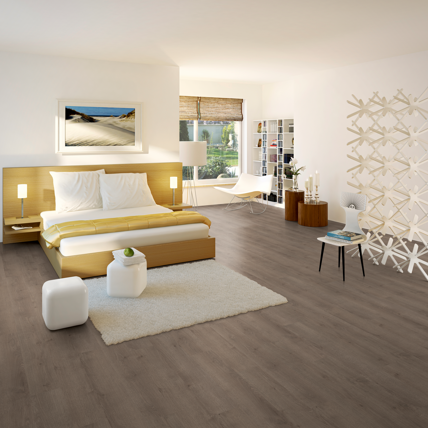 Laminaatti Goodiy Ava tumma H2036 KL32 8mm 1,98m²