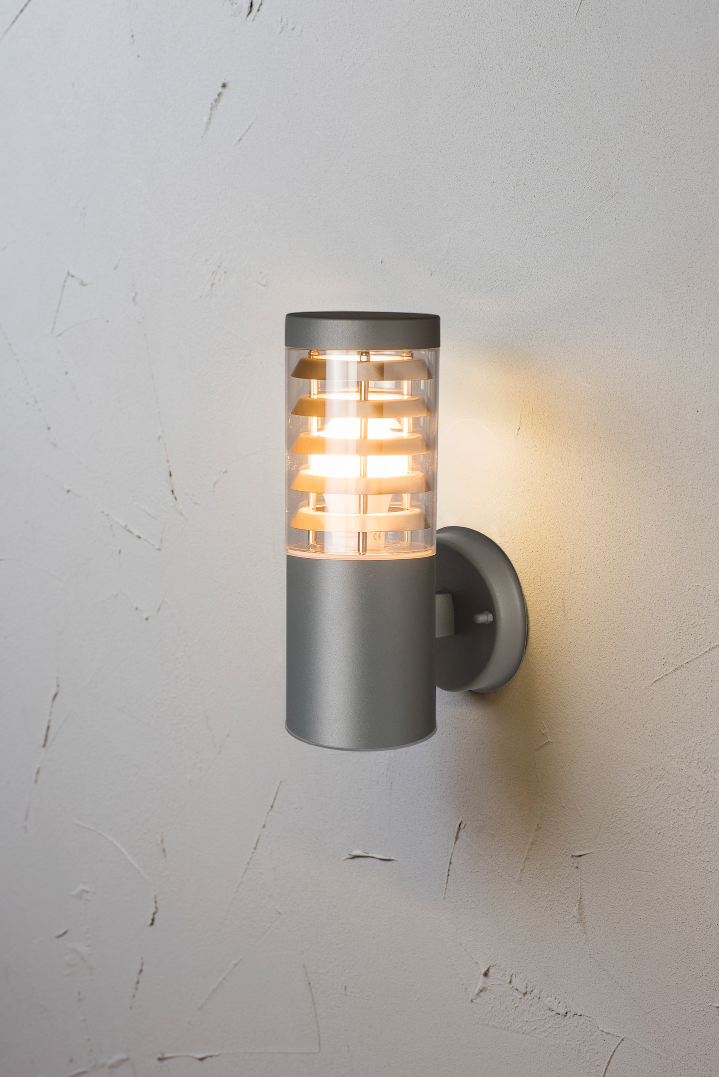 Seinävalaisin Airam Park S harmaa