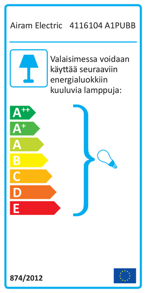 Pylväsvalaisin Airam Park P harmaa