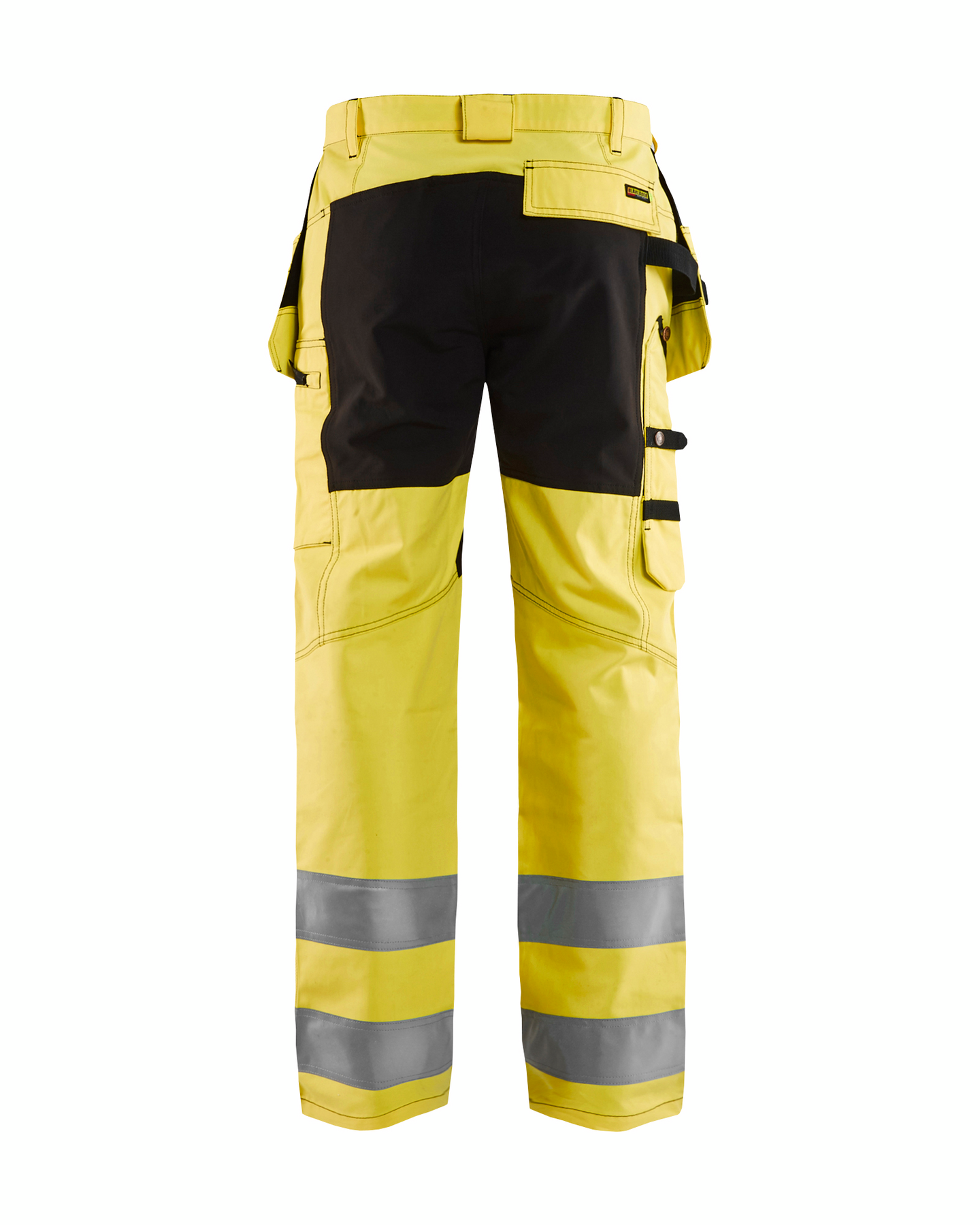 Riipputaskuhousut Blåkläder 155218113399 huomiokeltainen/musta