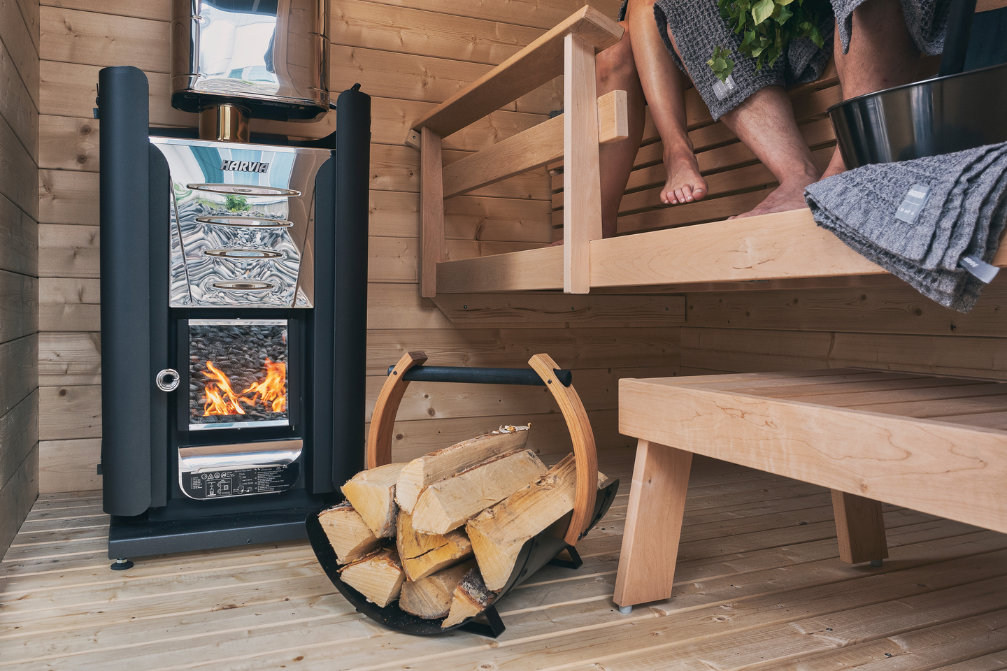 Saunapiipun savupelti Harvia ruostumaton