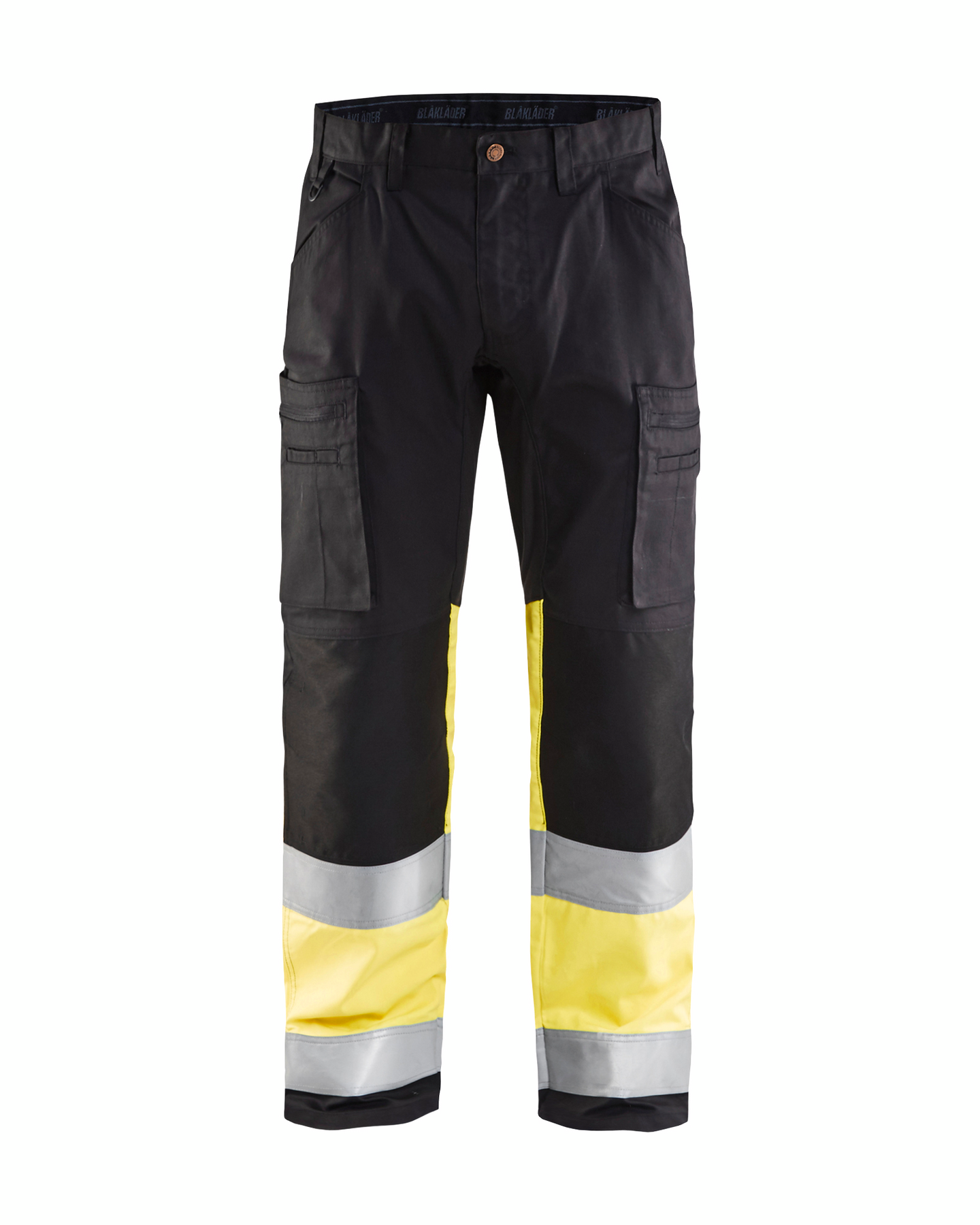 Housut Blåkläder 155118119933 musta/huomiokeltainen