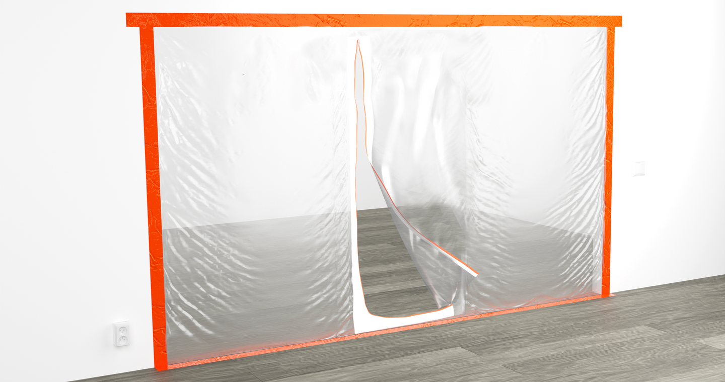 Vetoketju PROF teipillä L-malli 0,6x2m