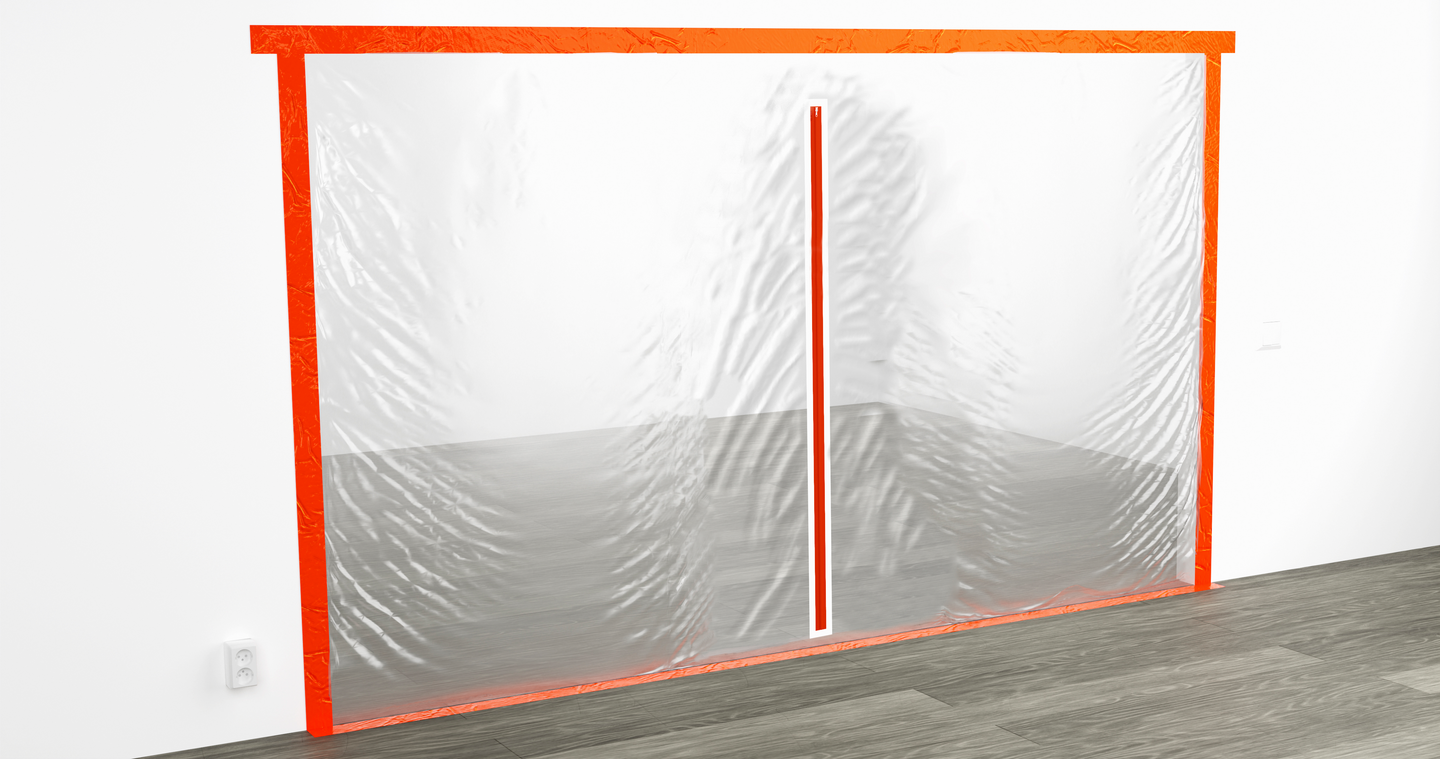 Vetoketju PROF teipillä I-malli korkeus 2m