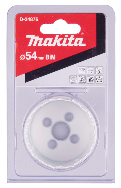 Reikäsahanterä Makita 54mm bimetalli