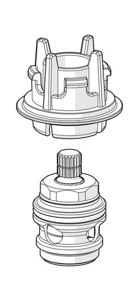 Käyttöventtiili Oras 601092V kuuma