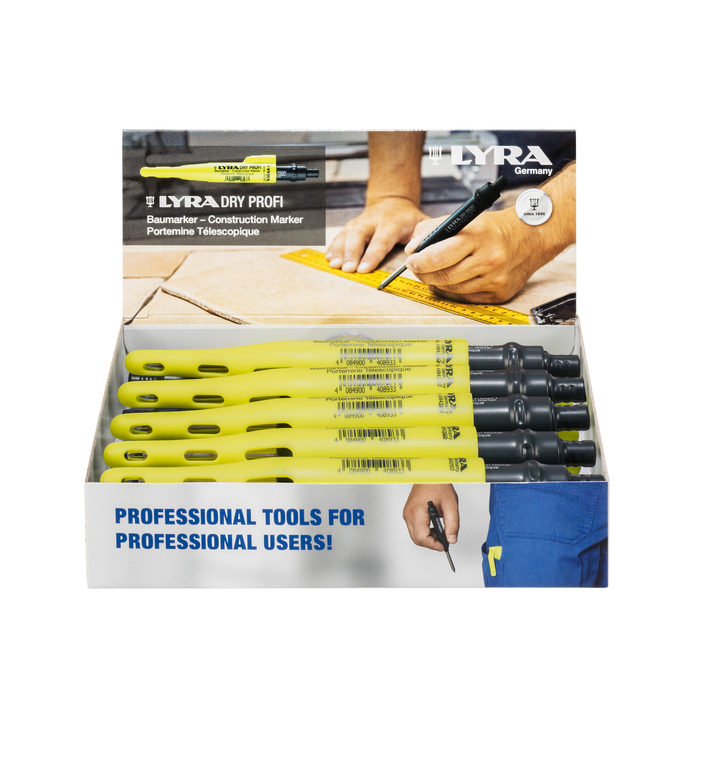 Rakennusmarkkeri Lyra DRY PROFI