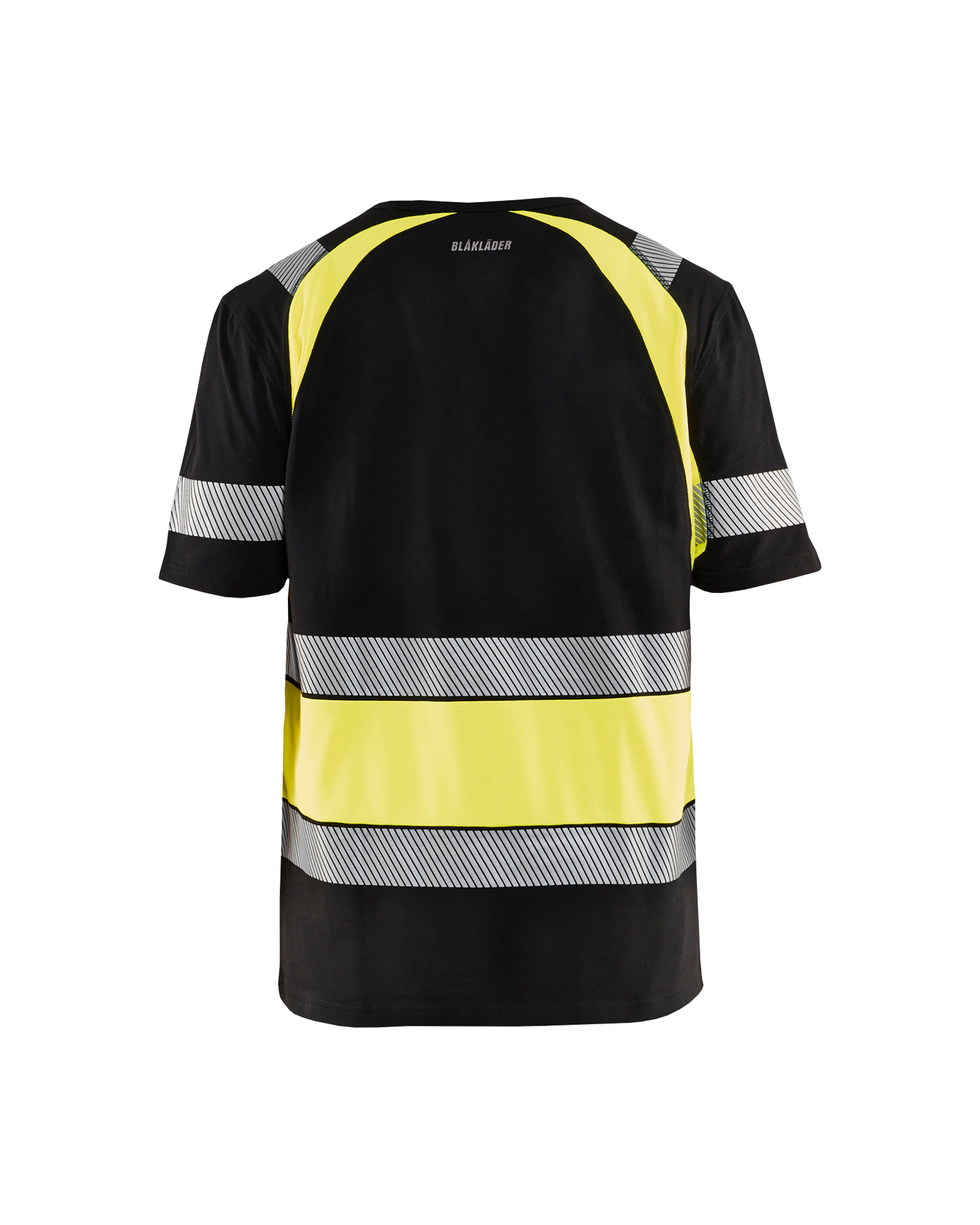 T-paita Blåkläder 342110309933 musta/keltainen