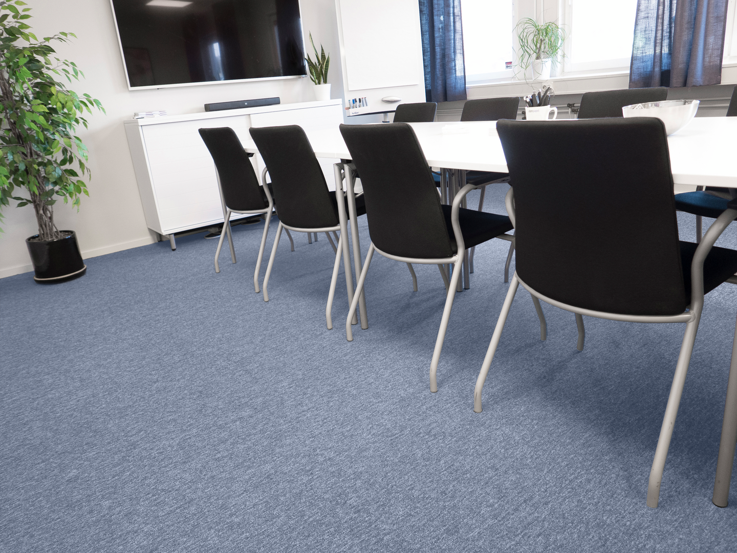 TEXTILPLATTA FIBERTRONE PREMI BLÅ 60X60CM