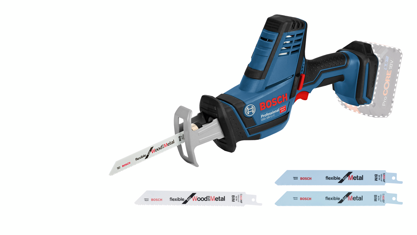 Akkupuukkosaha Bosch GSA 18 V-LI Compact Solo