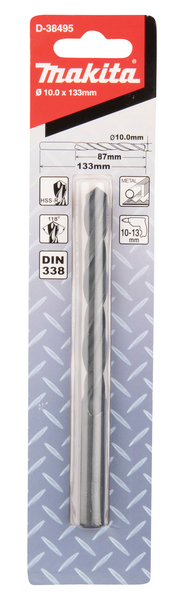 Metalliporanterä Makita HSS-R 10,00x75mm