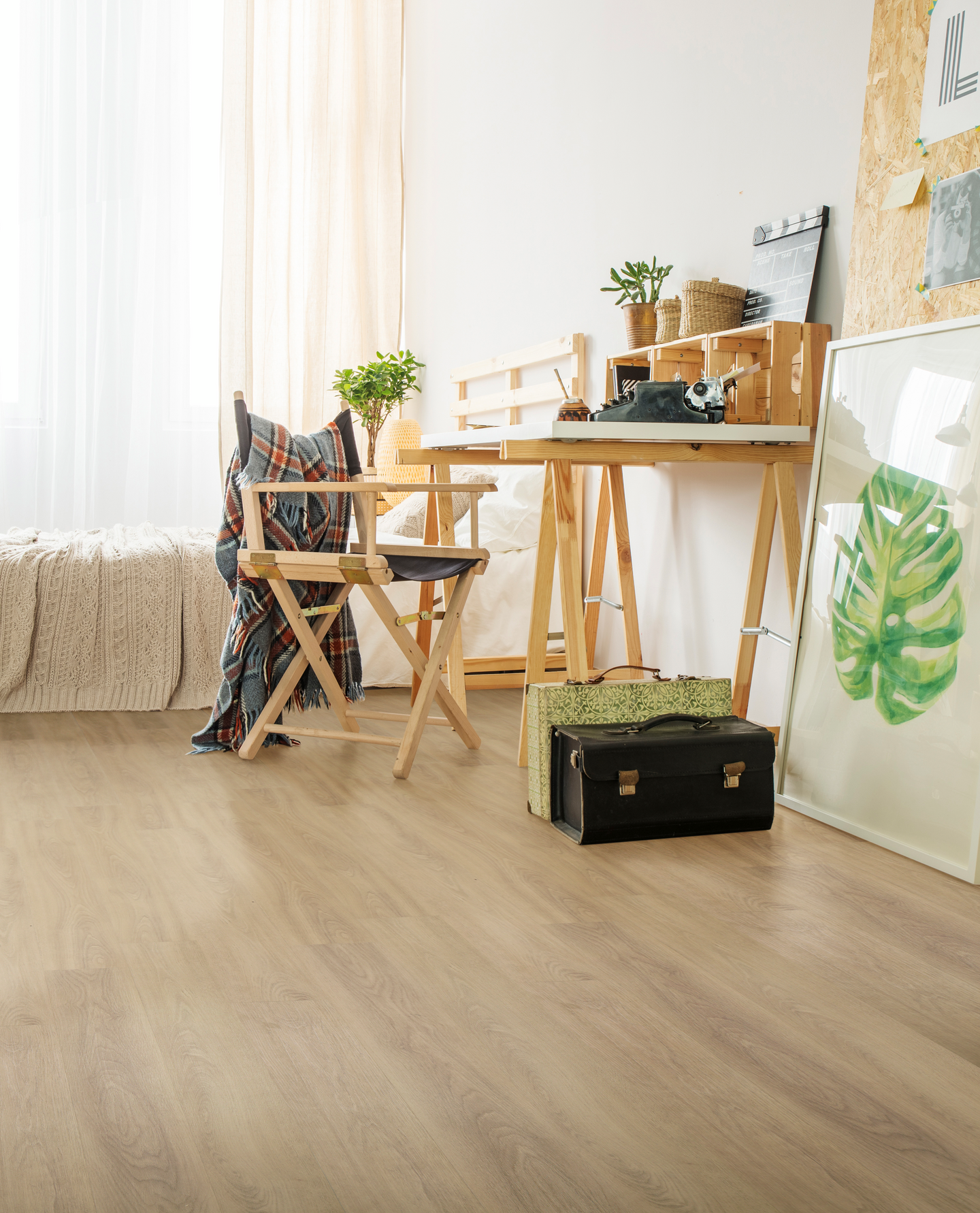 Vinyylilankku Goodiy Chloe manteli 2037IB KL32 2,348m²