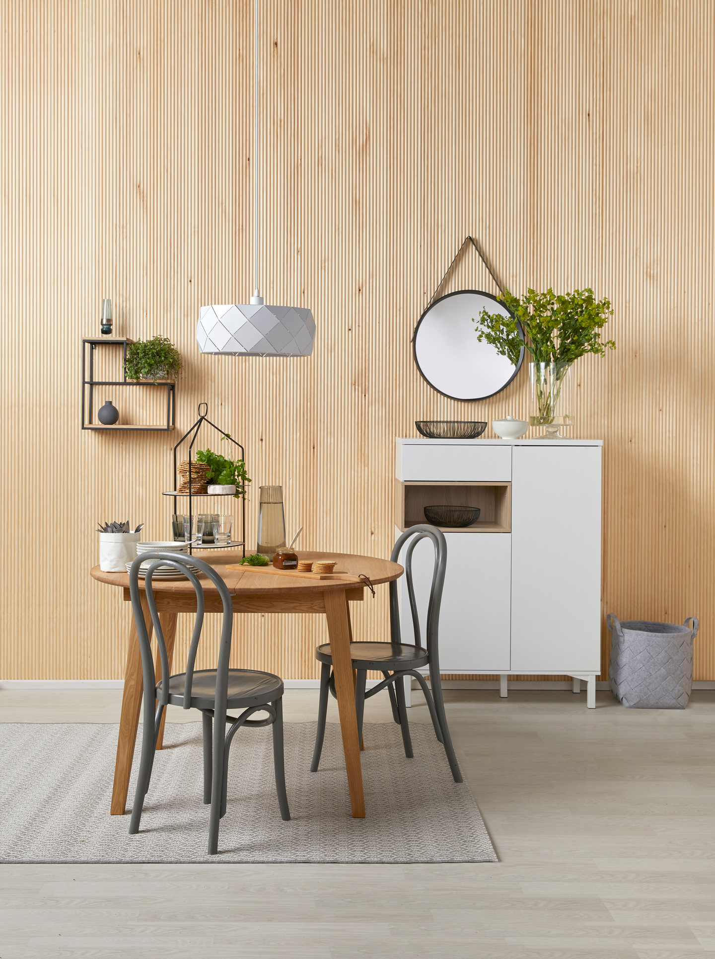 Riippuvalaisin Cello Heavy 400mm 40W E27 valkoinen