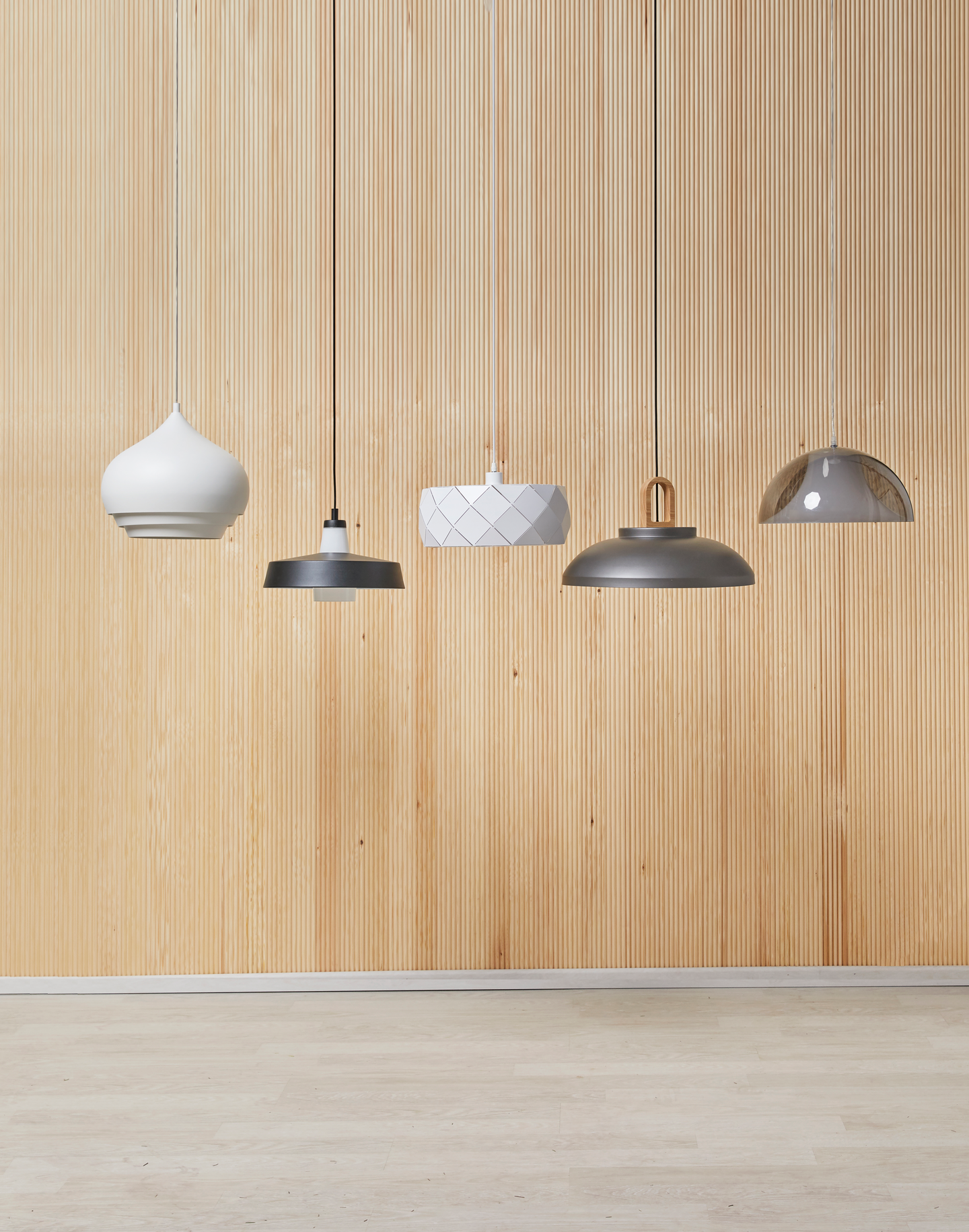 Riippuvalaisin Cello Heavy 400mm 40W E27 valkoinen