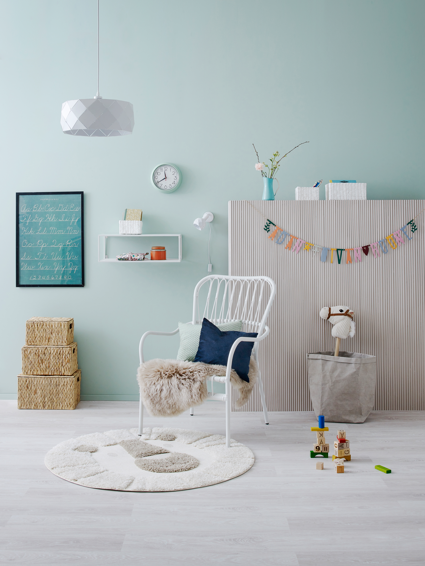 Riippuvalaisin Cello Heavy 400mm 40W E27 valkoinen