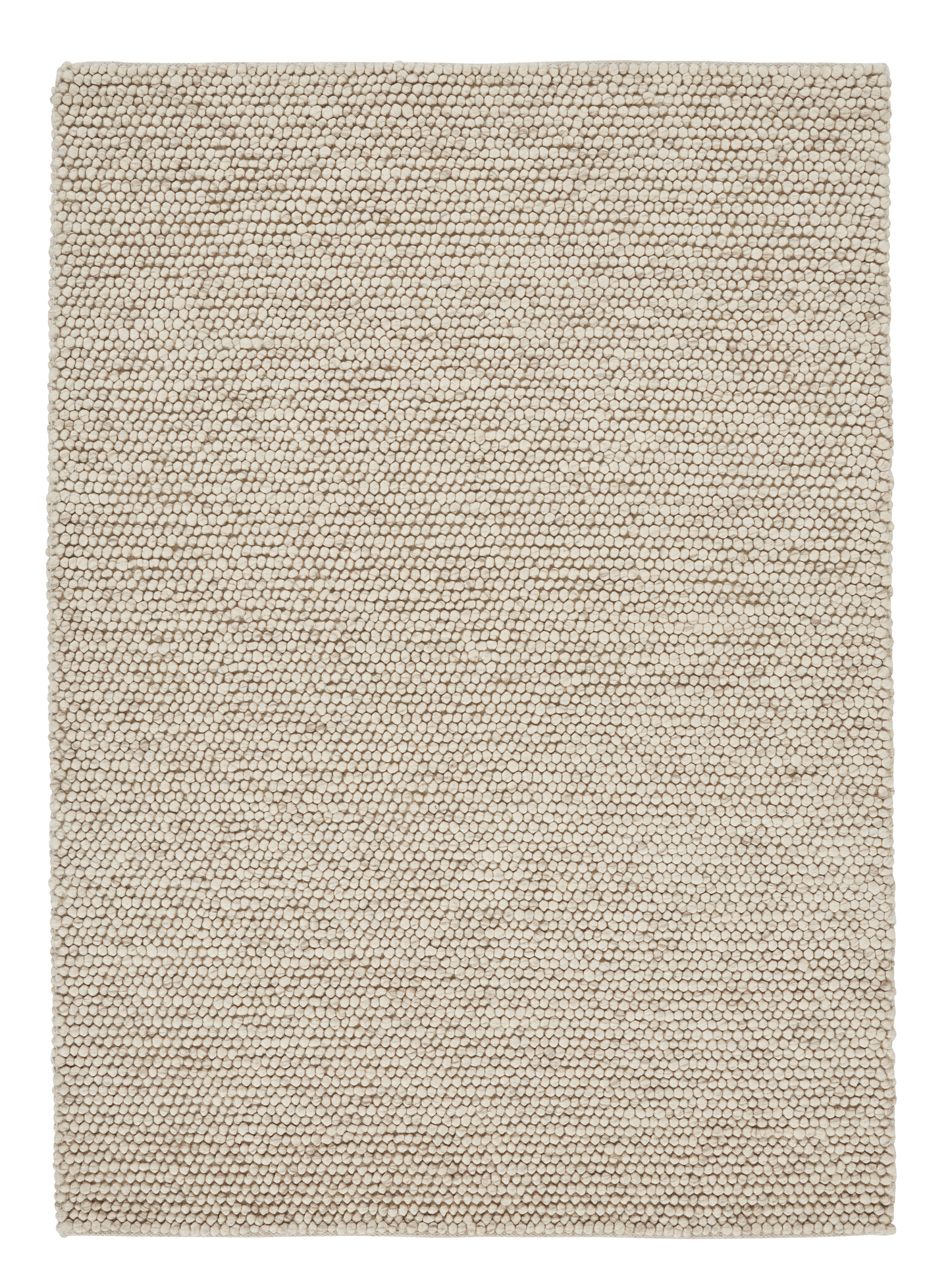 Villamatto Cello Pompula 140x200cm luonnonvalkoinen