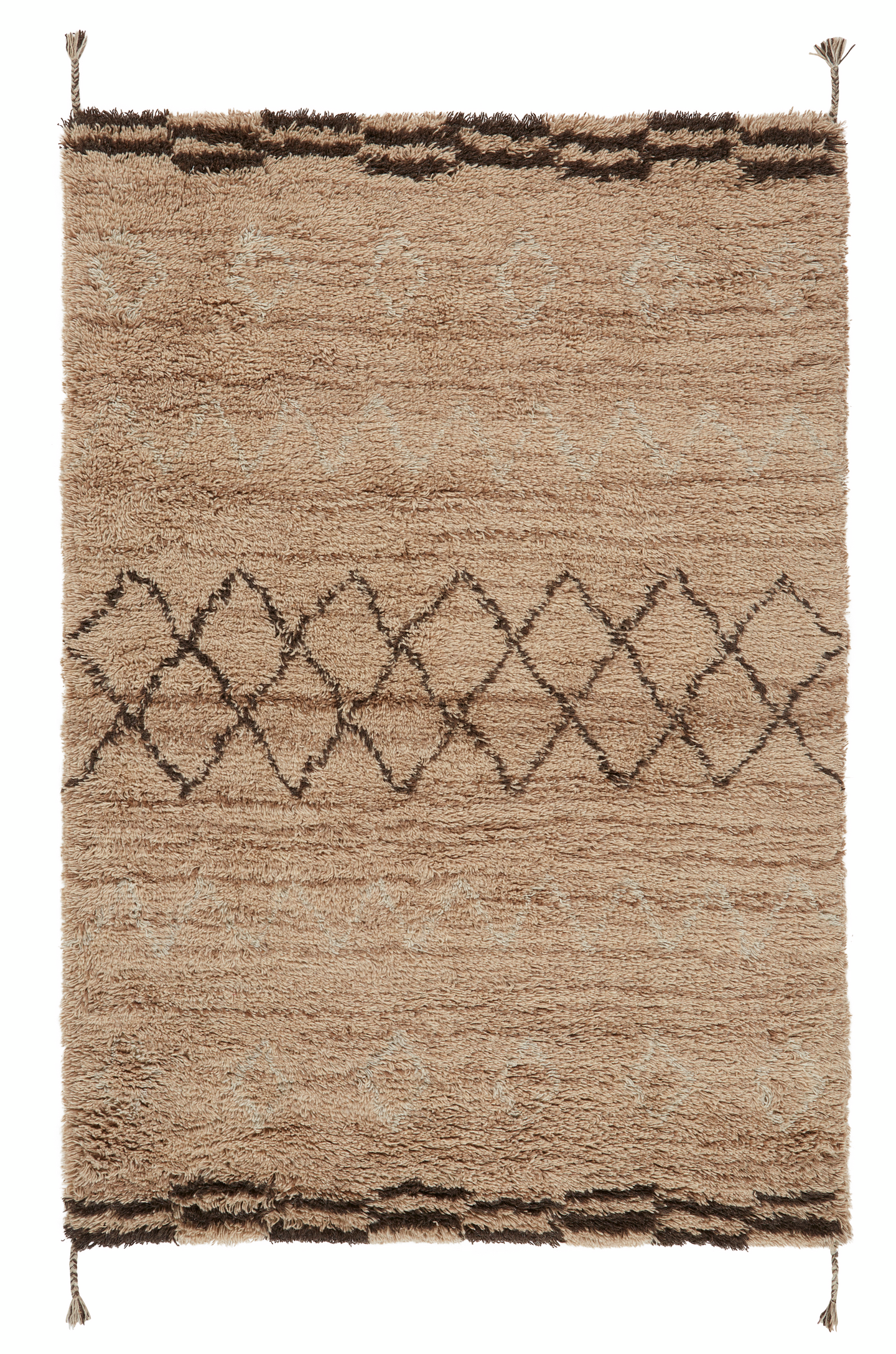 Villamatto Cello Nukka 160x230cm ruskea