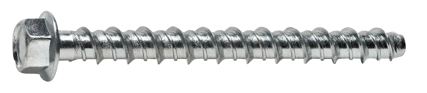 Betoniruuvi Sormat S-CSA HEX 5x40/5 sähkösinkitty 100kpl