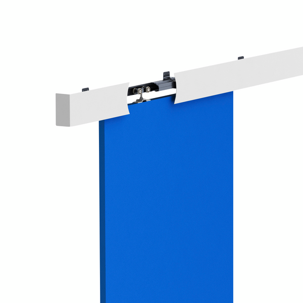 Liukuovikiskosetti Helaform peitelevyllä 655/2100mm/harmaa
