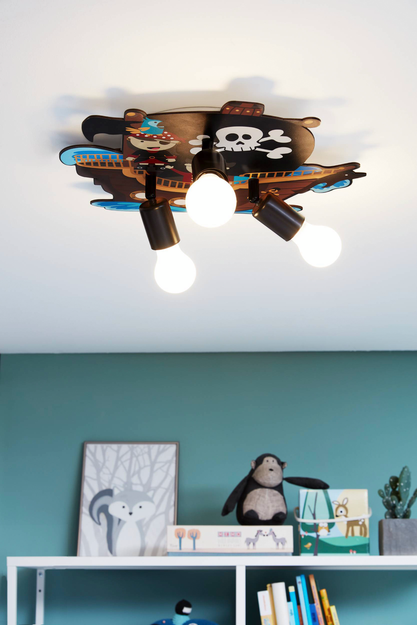 Kattovalaisin EGLO San Carlo Pirate 42.5cm