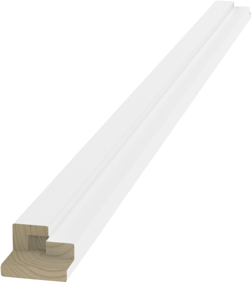 Karmi Swedoor 602 92mm 21M maalattu valkoinen pariovi sivupuut