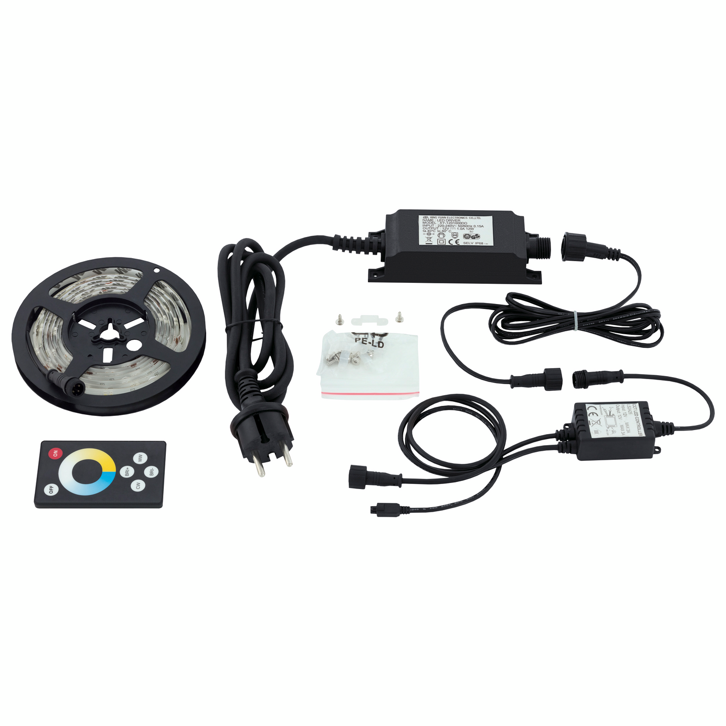 Led-nauha Eglo 2m Tunable 8W valkoinen IP44