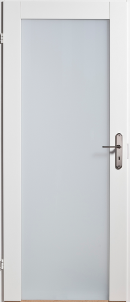 Sisäovi Swedoor Unique Spa 500 massiivikehys valkoinen opaali satiini