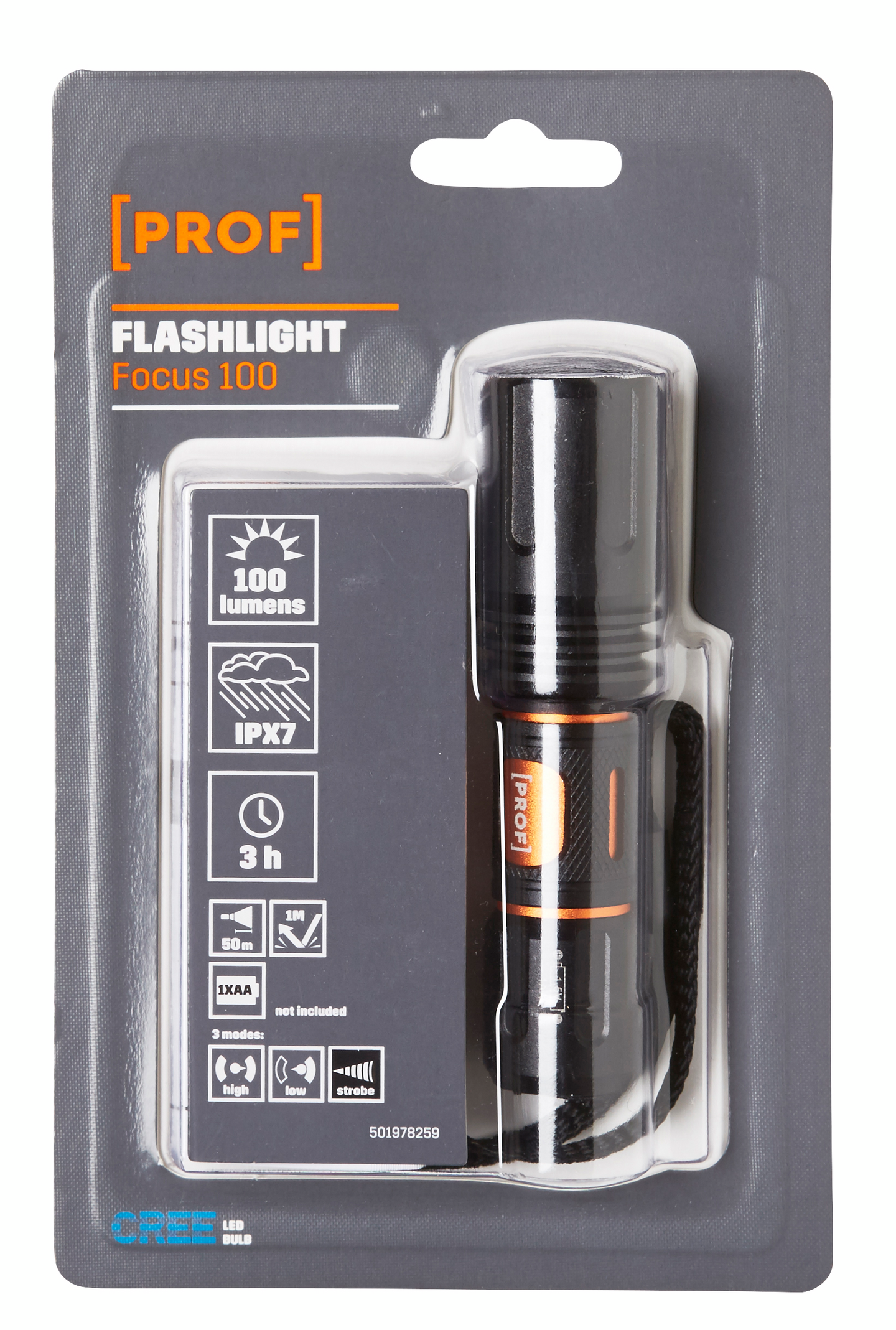 Käsivalaisin PROF Focus 100