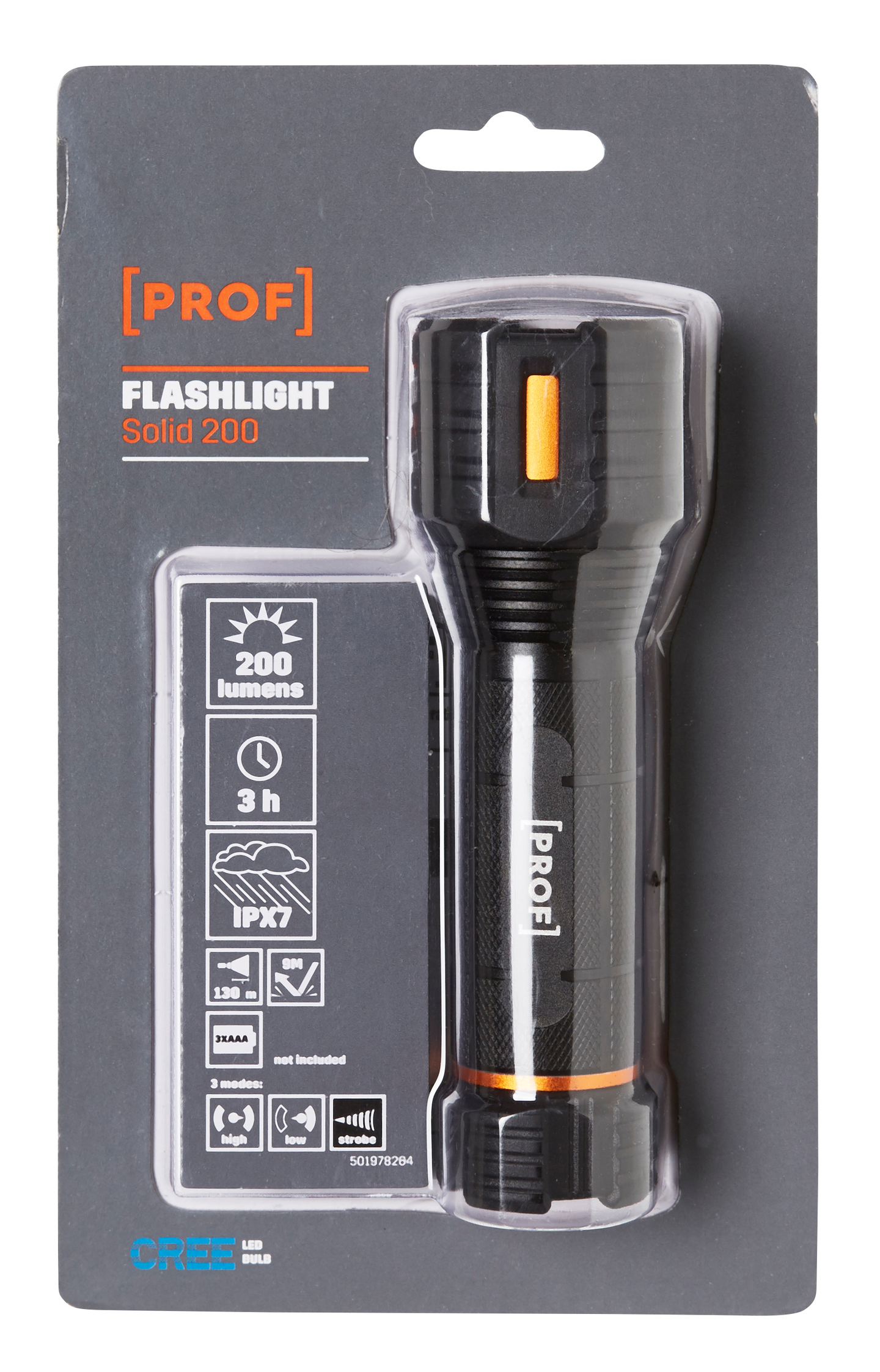 Käsivalaisin PROF Solid 200