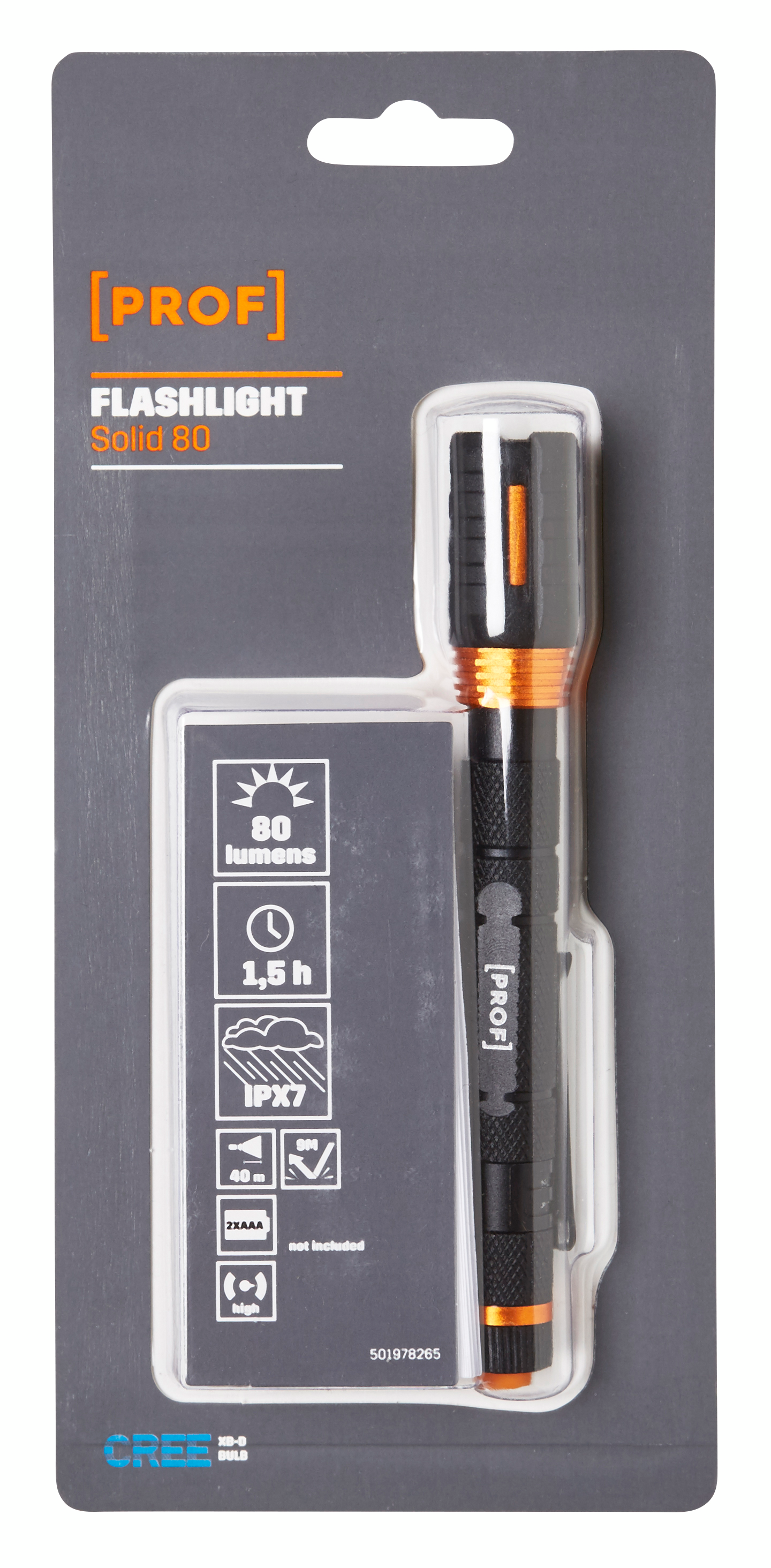 Käsivalaisin PROF Solid 80