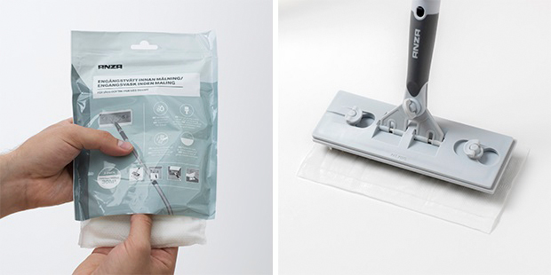 ENGÅNGSTVÄTT FÖR VÄGG & TAK