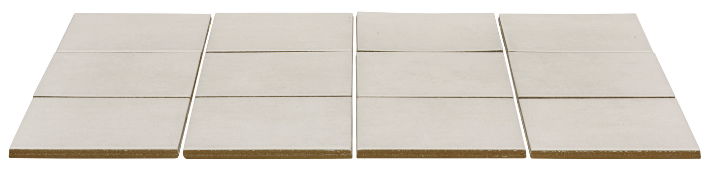 Lattialaatta Cello Salla 10x10 valkoinen 1,44m²